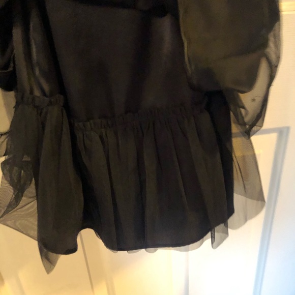 NWT Black Strapless Cocktail Dress - Picture 4 of 10